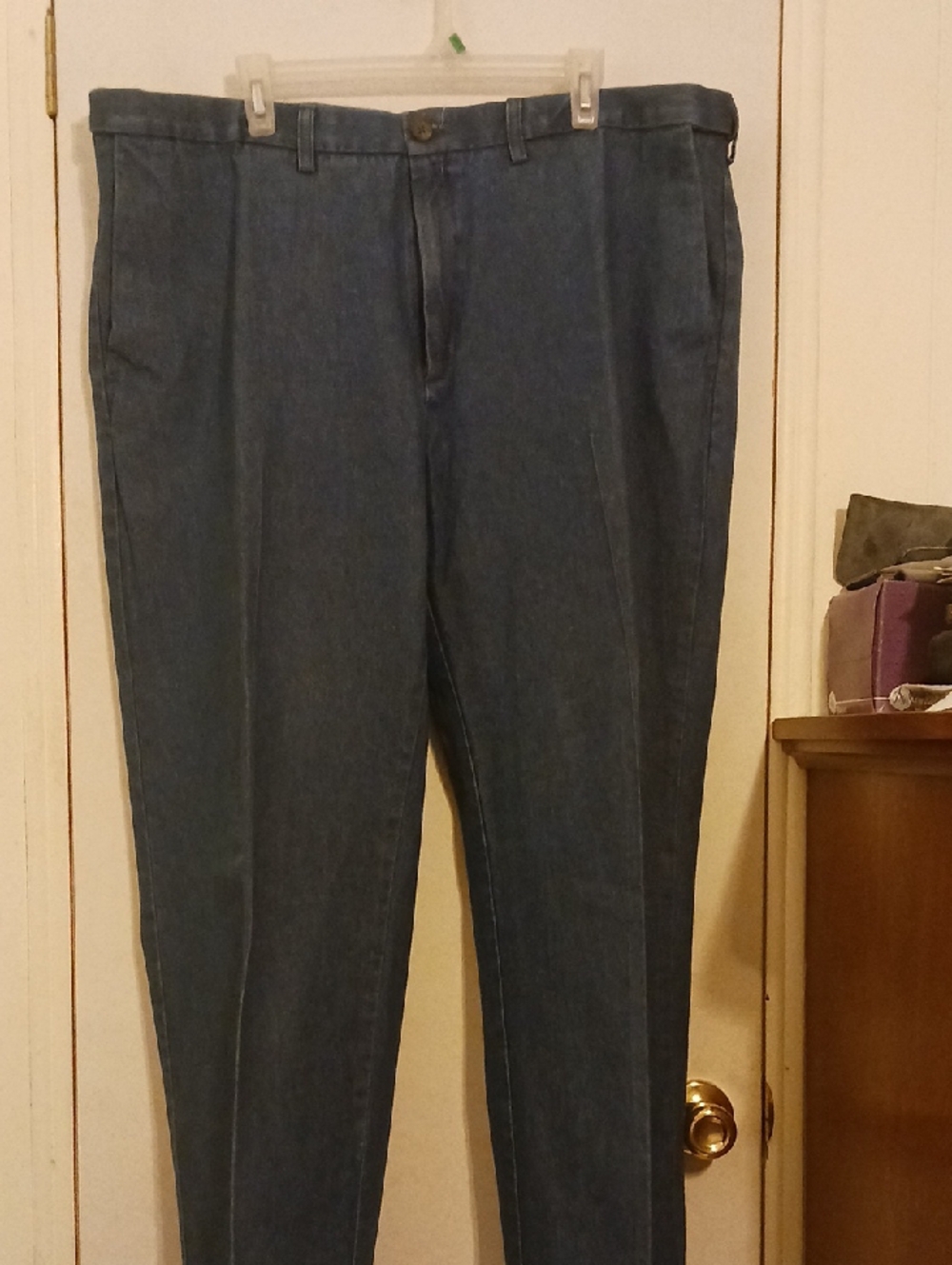 Haggar Men's Blue Corduroy Pants